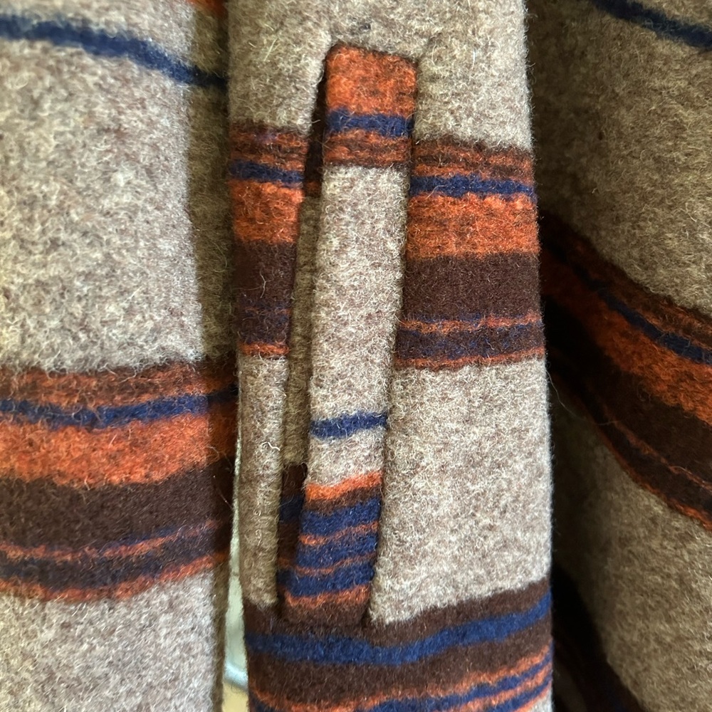 Fenn Wright Manson Jacket. Wool Blend Blanket Sty… - image 5